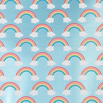 inpak 150mx50cm regenboog