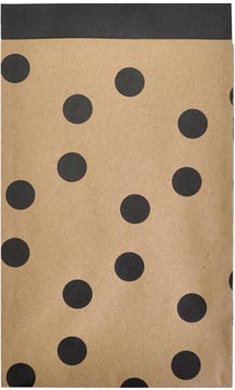 zakje 12x19 kraft 200x bol zw