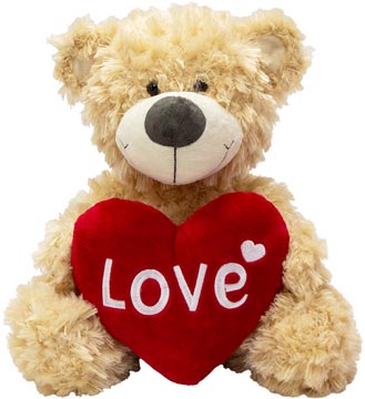 beer hart love beige 30cm