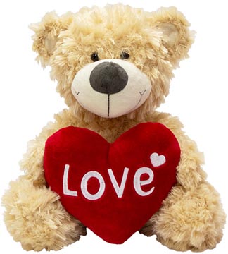 beer hart love beige 18cm