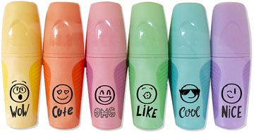 markeerstift happy school 6x