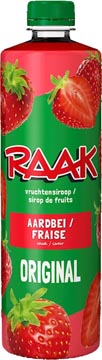 raak siroop 75cl aardbei