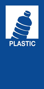 v-part magneetsticker plastic