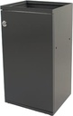 v-part modulair vuilbak 85l gr