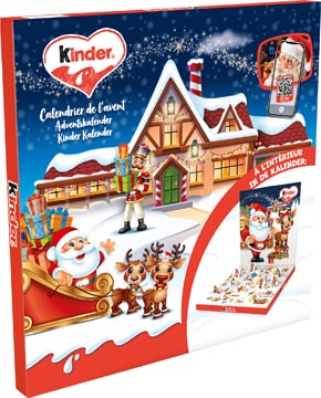 kinder adventskalender 123g