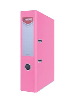 op ordner kart a4 7,5cm roze