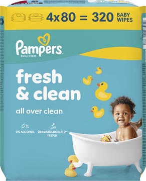 pampers vochtige doekjes d320