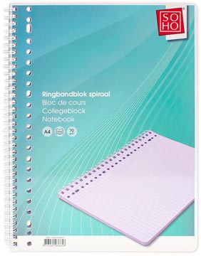 soho collegeblok a4 80v l