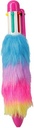 balpen 5kleur plush regenboog