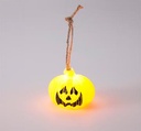 pompoen led halloween 6x6cm
