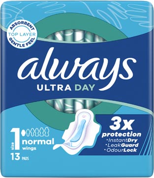 ultra day maandv normal x13