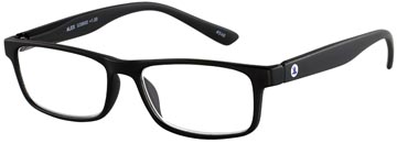 leesbril alex +3.0 zwart