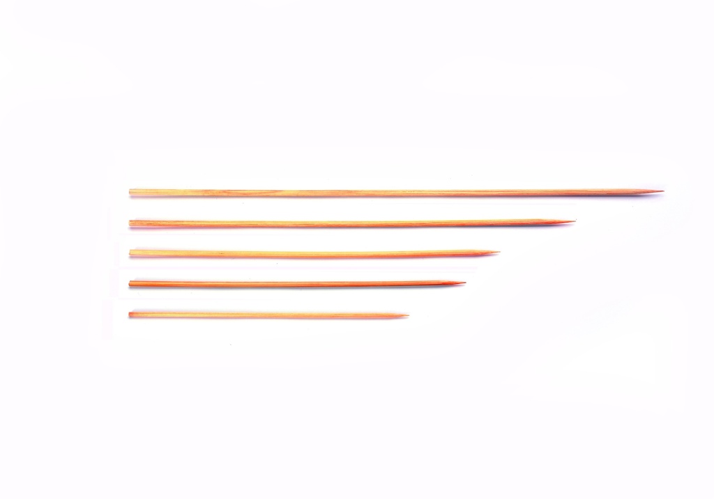 brochettestokken (25cm-3mm, 200, bamboe)