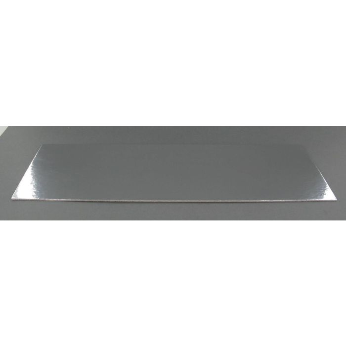50 kartonnen onderlegger 1,5mm - zilver - 130x190mm