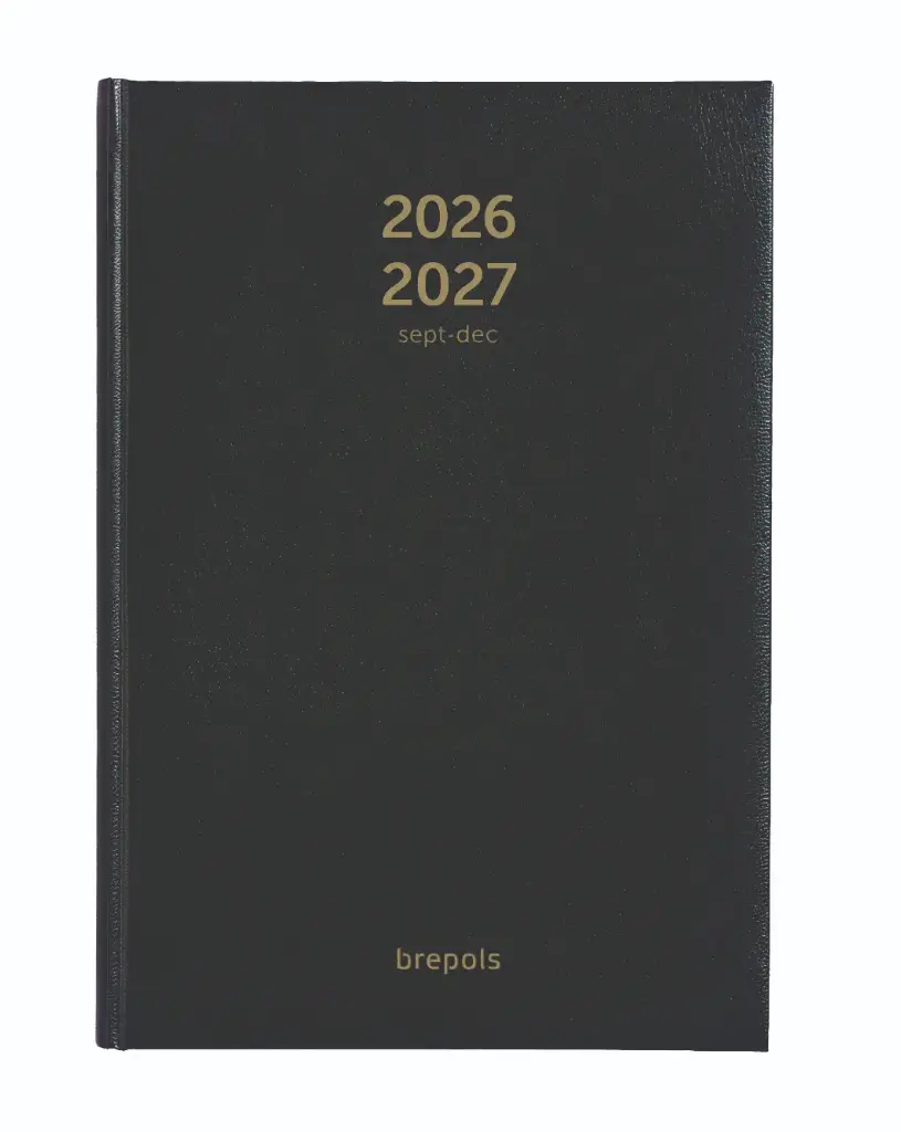 Agenda 16M Bretime Lima Zwart