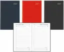 Agenda Folio 1Dp 6T Balacron geassorteerde kleuren (zwart-blauw-rood)                   