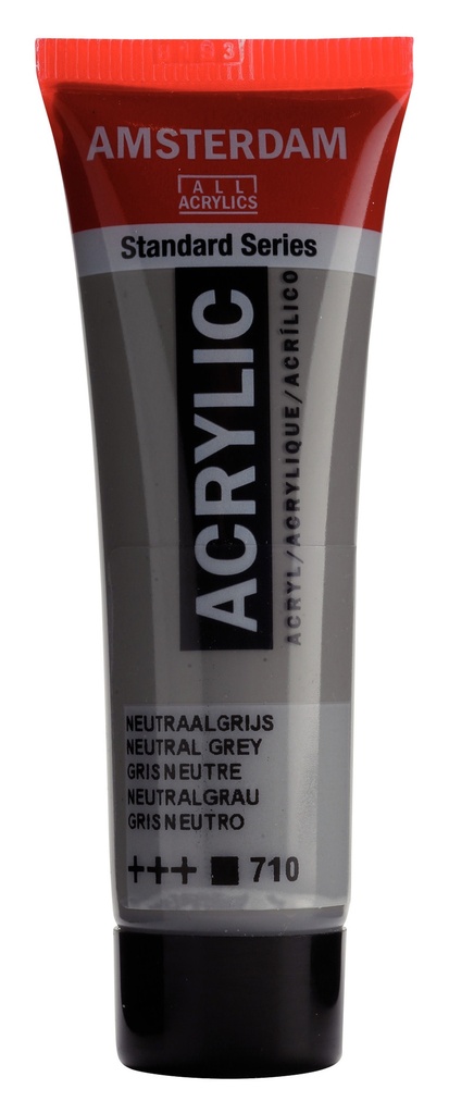 Amsterdam Standard Series Acrylverf Tube 20 Ml Neutraalgrijs 710