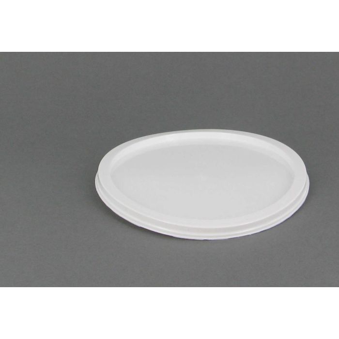Pe Deksel - Wit - Ø115X7Mm 50 Stuks