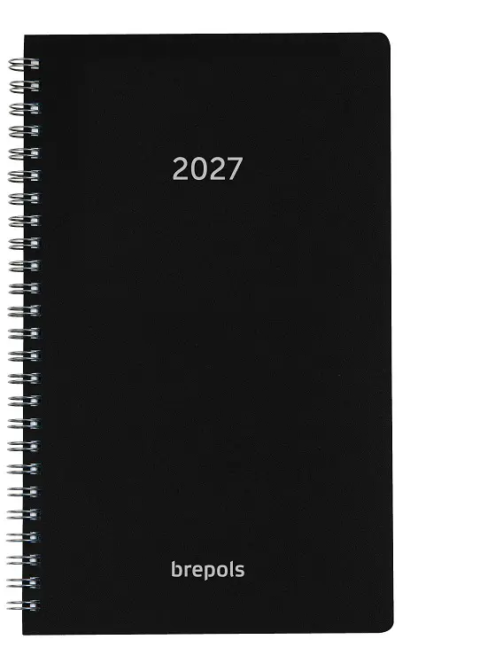 Agenda Brepols Breform Polyprop Zwart