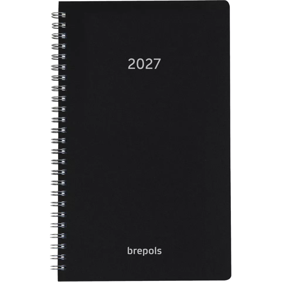Agenda Brepols Breform Polyprop Zwart