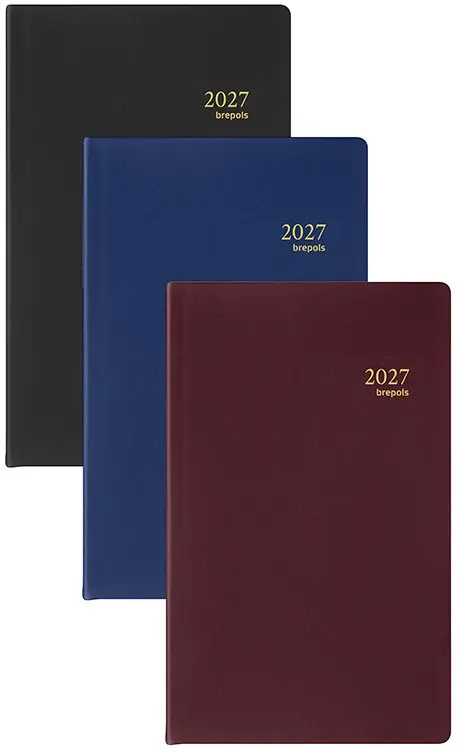 Agenda Brepols Breplan Seta geassorteerde kleuren
