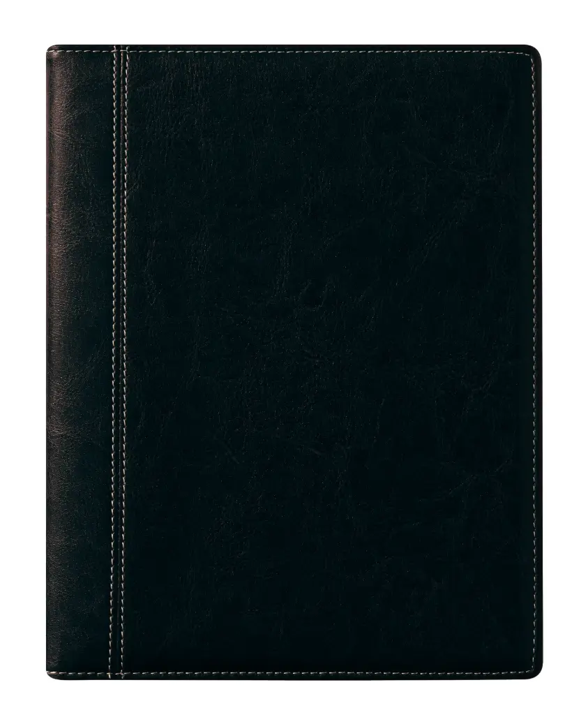 Agenda Brepols Concorde Palermo Zwart 2027 leder