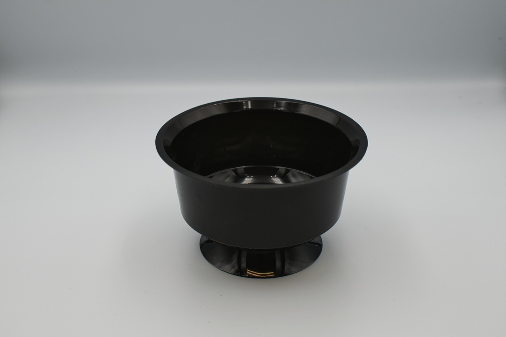 Dessertcoupe Op Voet 210Cc 60 Stuks (Zwart)