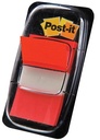 Disp.Post-It Tape Flags (Rood)