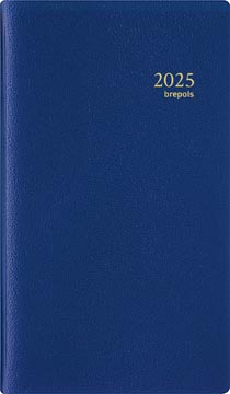 Brepols agenda Interplan Genova 6-talig, blauw, 2027