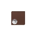 DUBBELE KAARTEN 25 STUKS (135X135MM, CACAO)