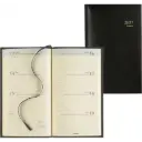 Agenda Brepols Interplan Lima zwart 1 week per 2 pagina's 6-talig Ft 90 x 160 mm