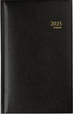 Agenda Brepols Interplan Lima zwart 1 week per 2 pagina's 6-talig Ft 90 x 160 mm