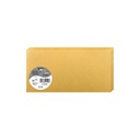 DUBBELE KAARTEN 25 STUKS (106X213MM, GOUD)