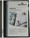 Durable Bestekmap Duraplus A4 (Zwart)