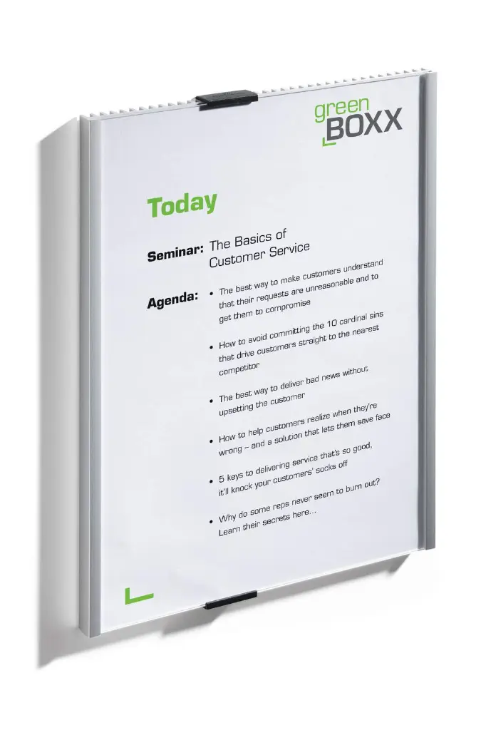 Durable, Deurbord Info Sign A4 Staand Formaat 