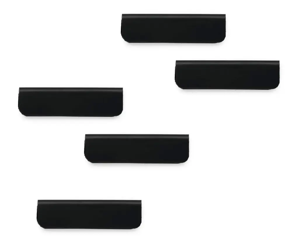 Durable, Zelfklevende Magneetklem Durafix Clip 60 Mm, Zakje Van 5, Zwart