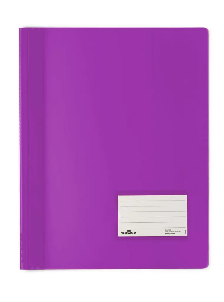 Snelhechtmap Duralux® A4+ Translucent, Lila
