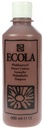 Ecola Plakkaatverf Fles 500 Ml Brown 400