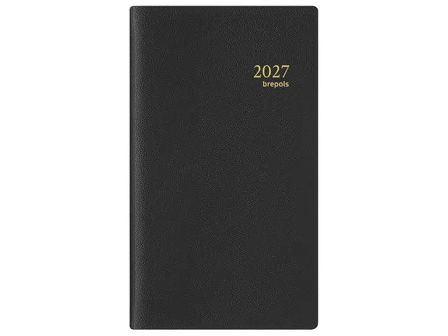 Agenda Brepols Notaplan Genova Zwart