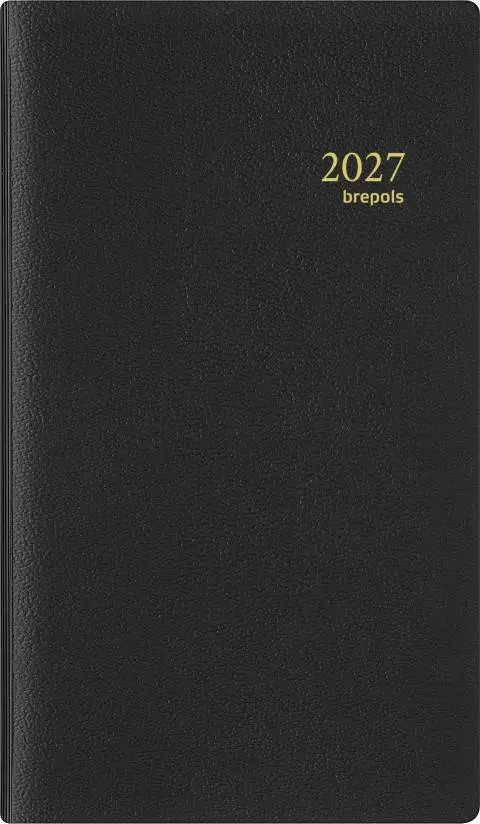 Agenda Brepols Notaplan Genova Zwart