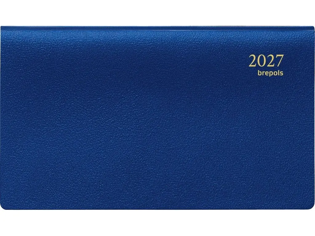 Agenda Brepols Omniplan Genova Blauw
