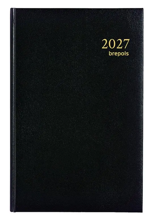 Agenda Brepols Saturnus Lima Zwart