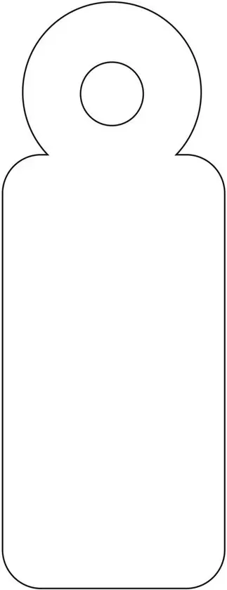 D.1000 etiket.colli 11x29mm