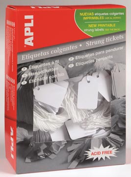 Etiketten Draad Apli (28X431Mm, 500)