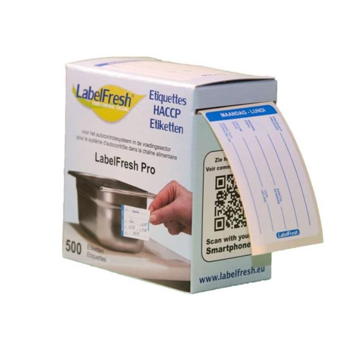 Etiketten Haccp Labelfr. (500, Maandag)