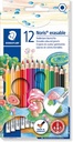 ETUI KLEURPOTLODEN UITGOMBAAR (12)