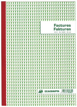 Facturenboek (A4, Tripli, Ncr)
