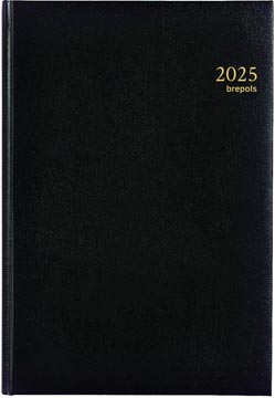 Agenda Omega Brepols Zwart