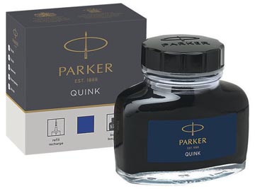 FLES INKT PARKER  PERMANENT (BLAUW)