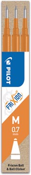 Frixion Vulling 3X (0.7Mm) Oranje